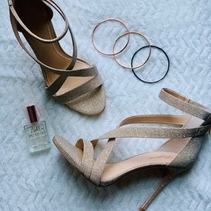 Vince Camuto Gold Heel